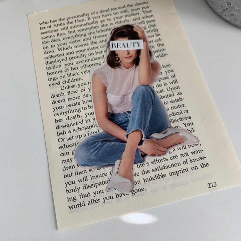 Handmade 5x7 Fashion Collage - Empower Theme - Picture 6 of 10